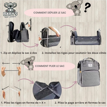 Sac à Langer Multifonctionnel